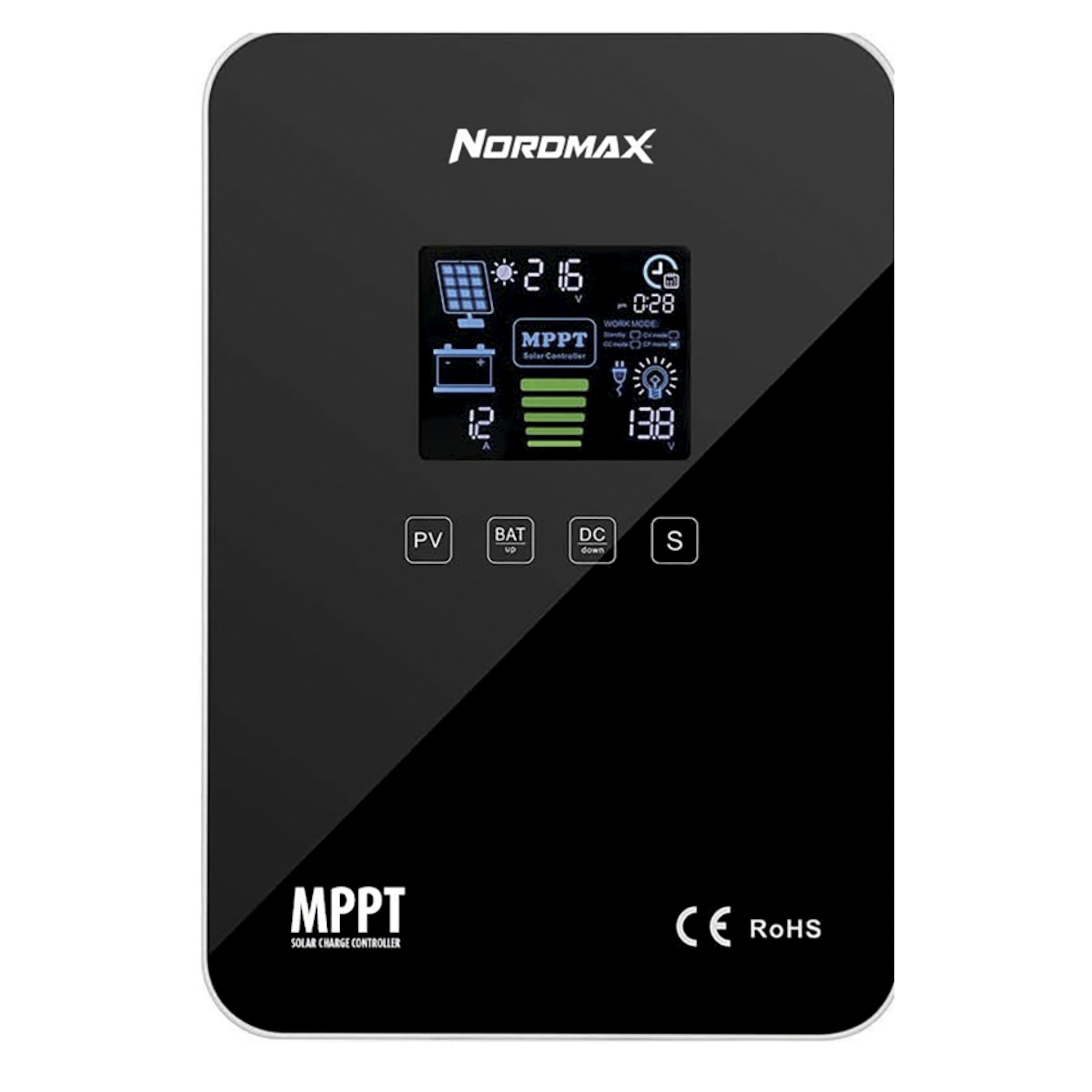 Nordmax MPPT Regulator med Bluetooth 20 A