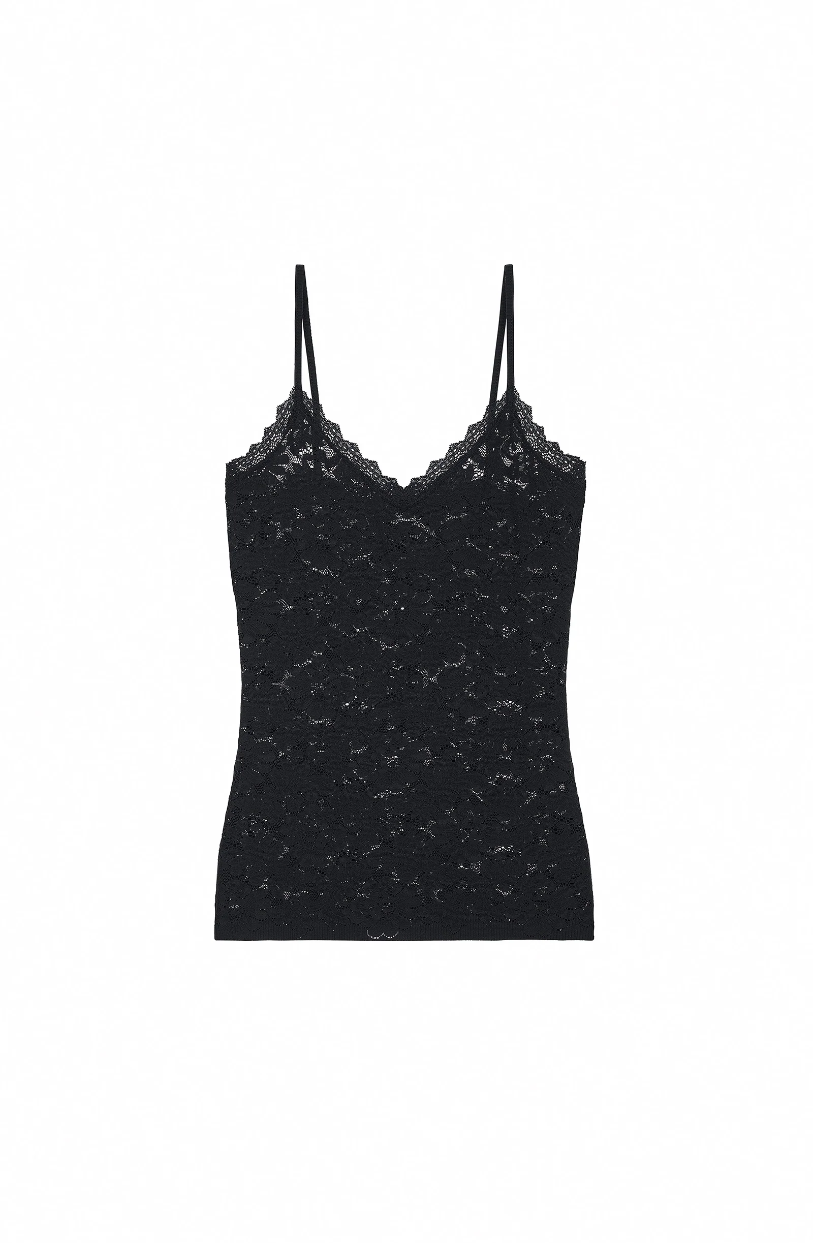rana Top noir en dentelle Noir