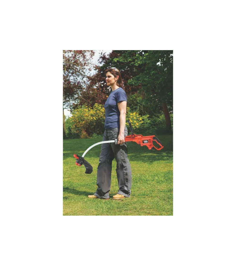 Black&decker coupe-bordures électrique 700 w 33 cm gl7033
