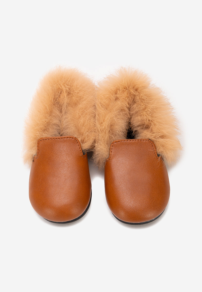 Mocassins enfants bruns Olivana