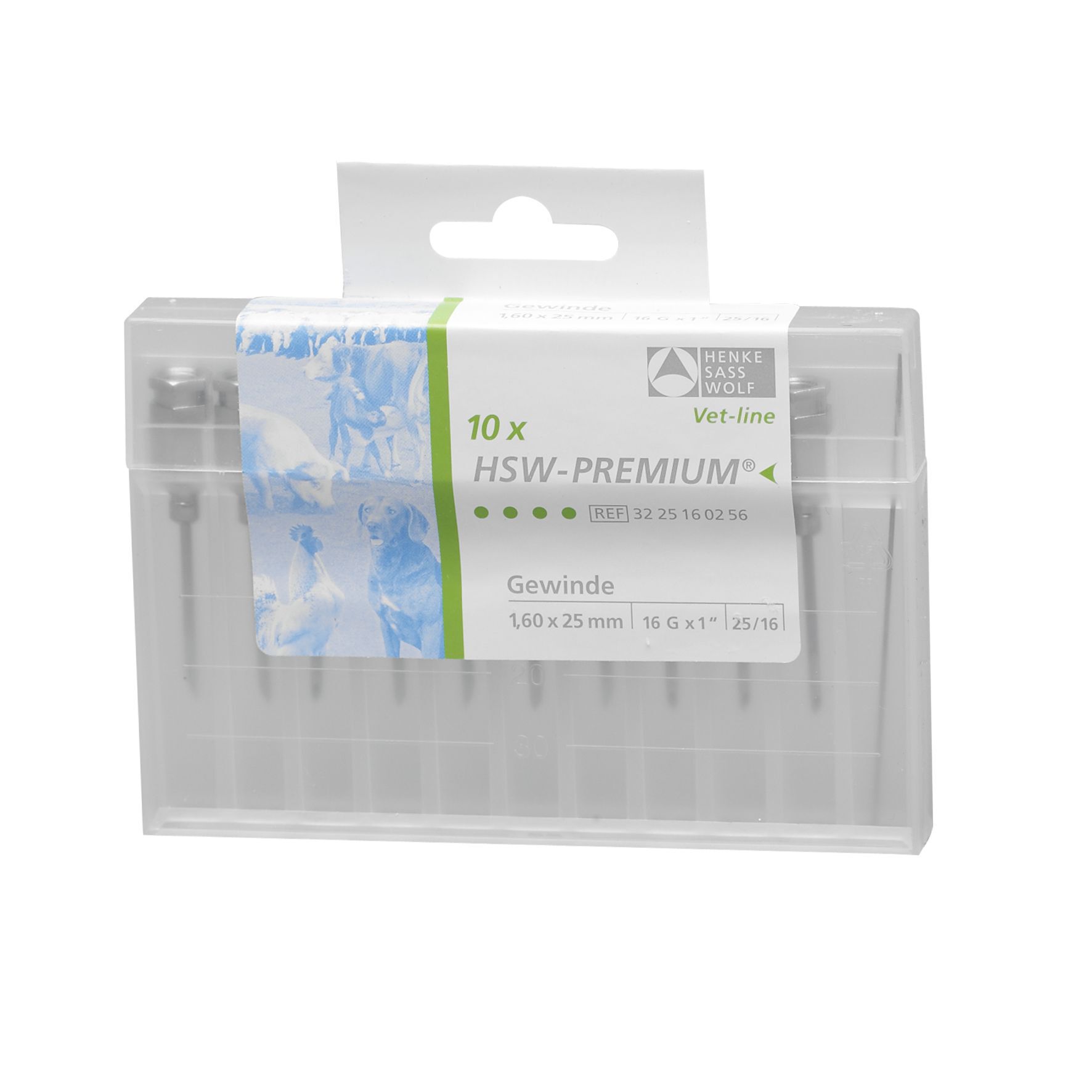 HSW 2.0x25mm - Schroefnaald - 10 Stuks