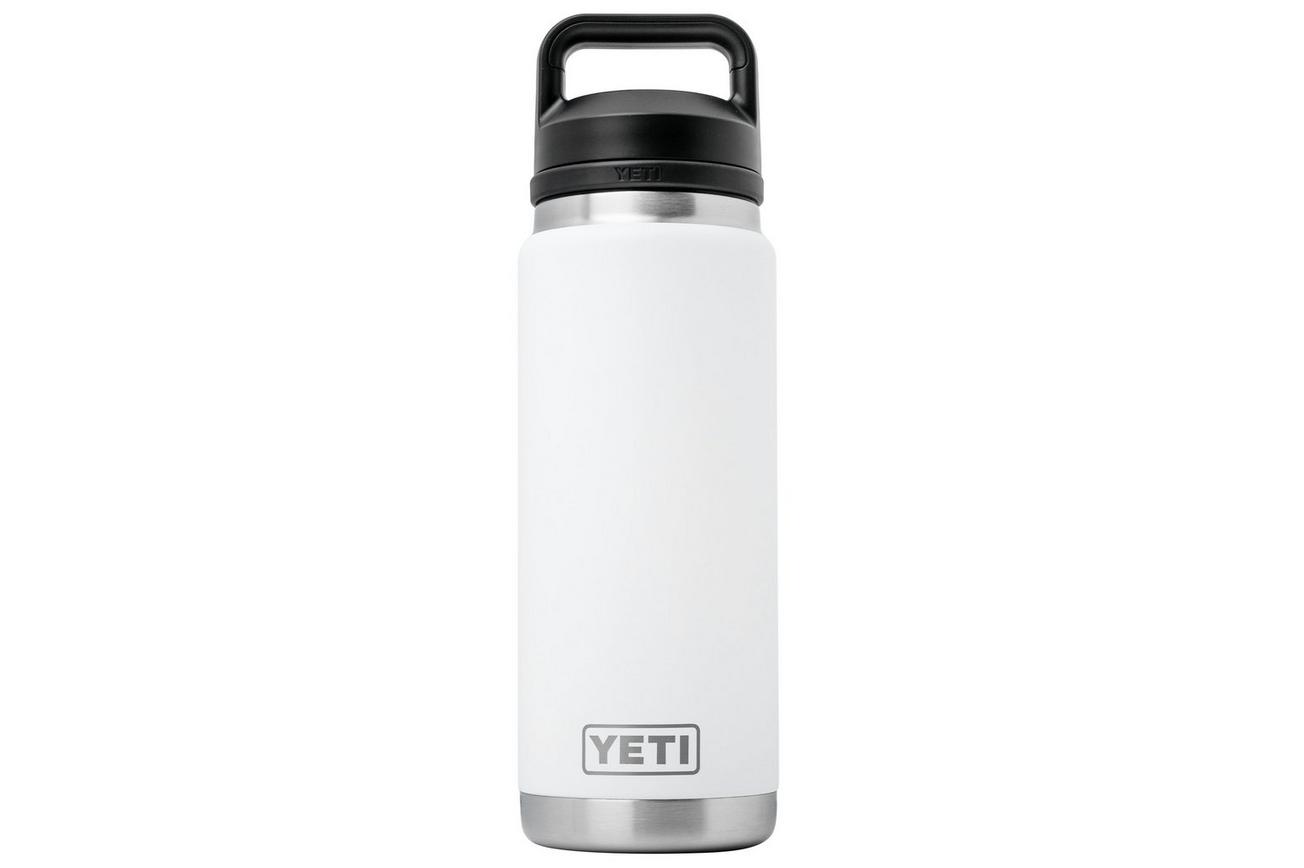 Yeti Rambler Bottle 26oz Chug Cap, White, thermosfles met drinkdop, 769 ml