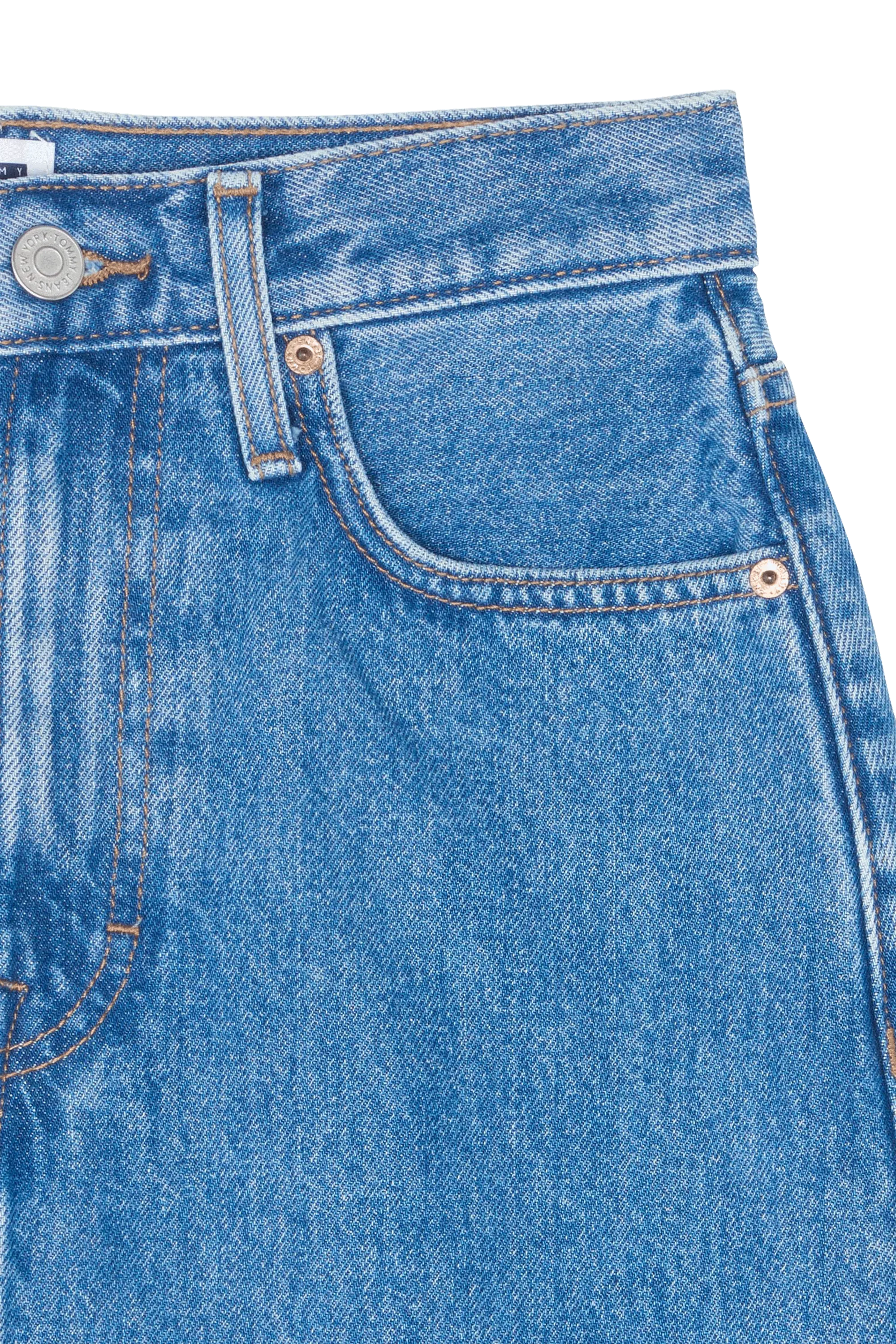 TOMMY JEANS Jupe MOM UH SKIRT BH0034 Bleu