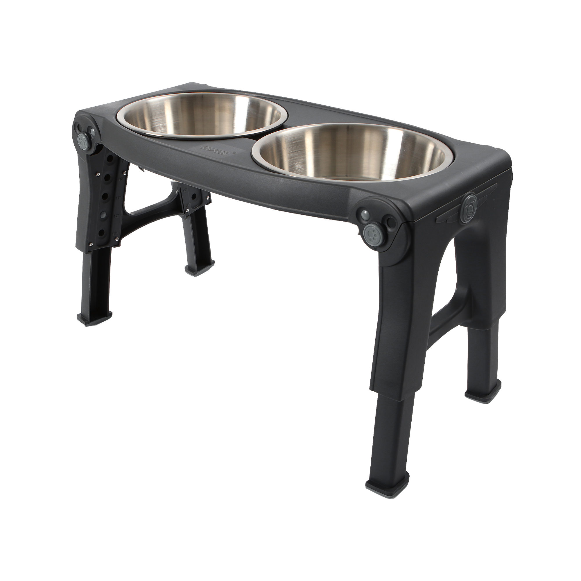 Popware Adjustable Height Pet Feeder