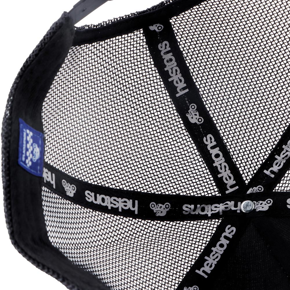 Helstons - Casquette Cars Noir / Blanc