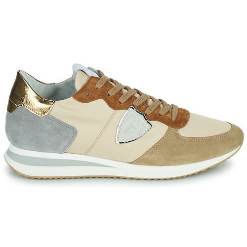 Philippe Model - TROPEZ X LOW WOMAN Beige / Kaki