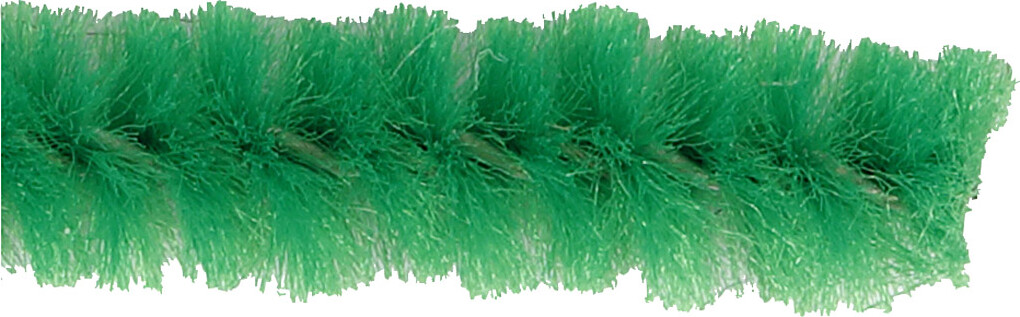Chenille - L 30 CM - Tykkelse 9 MM - Mørk Grøn - 25 Stk