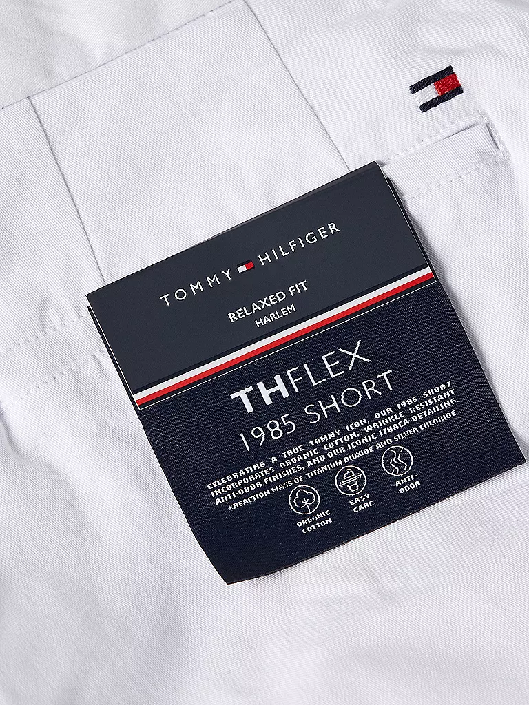 TOMMY HILFIGER Shorts Relaxed Tapered HARLEM 1985 weiss