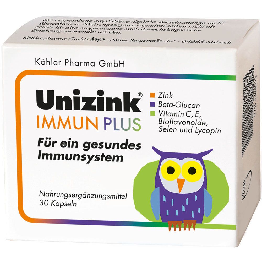 Unizink® IMMUN PLUS Kapseln
