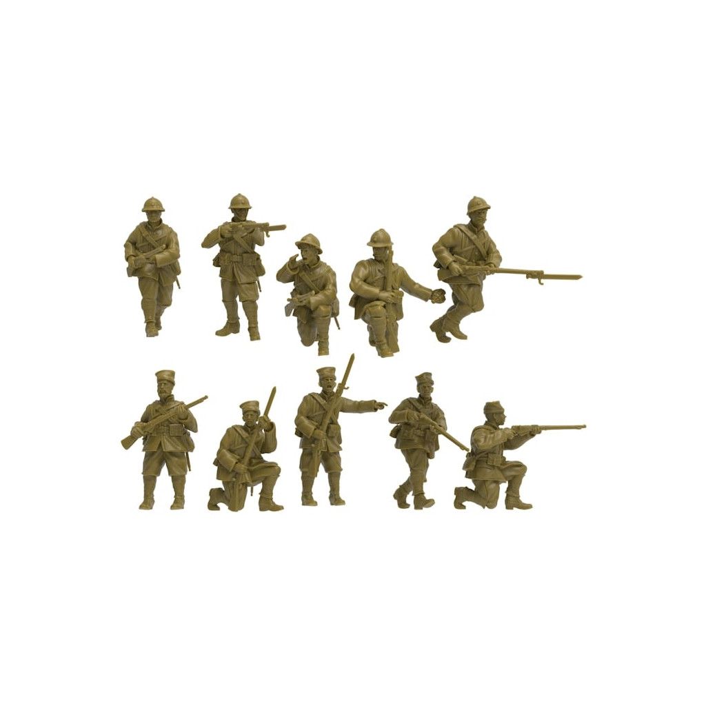 Infanterie française en vareuse