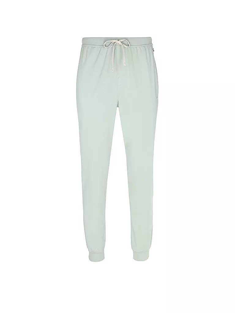 BOSS Loungewear Hose hellgrün