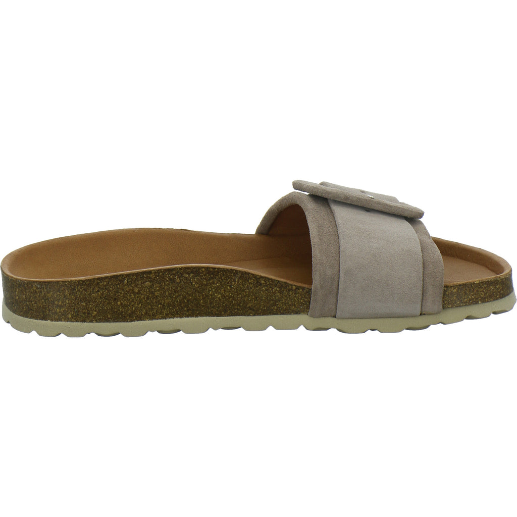 Verbenas Pantoletten Damen taupe
