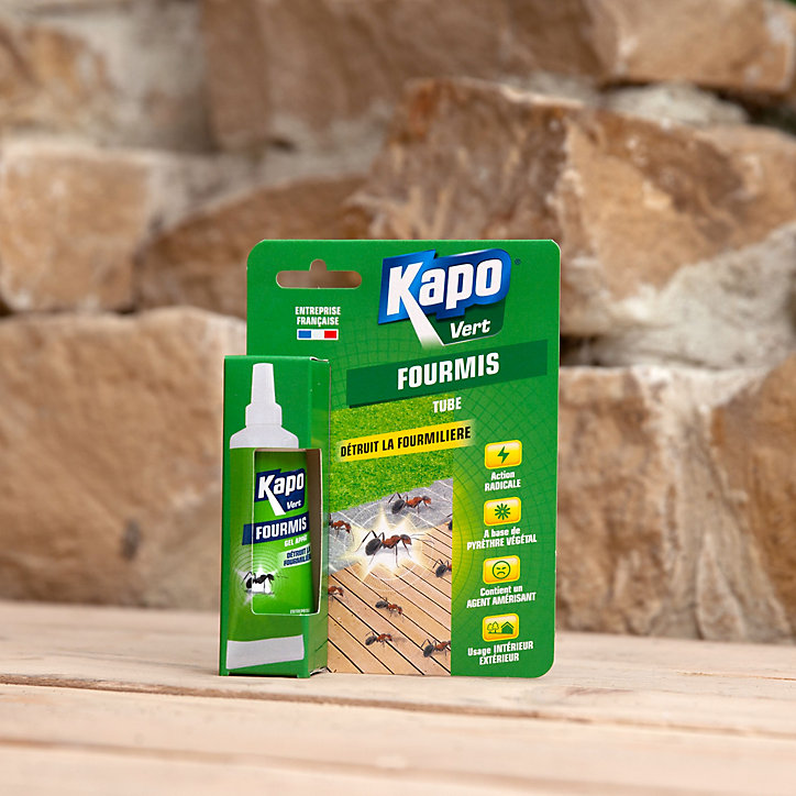 Tube anti-fourmis gel Kapo vert 100% naturel 20g