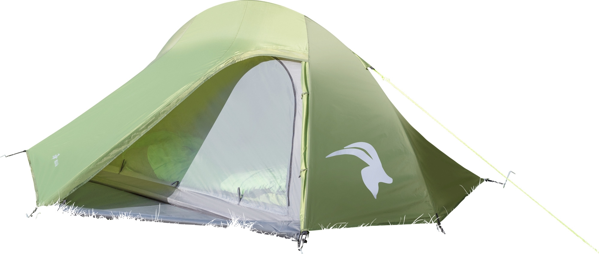 Mountain Guide Nola II Alu Trekkingzelt dunkelgrün für 2 Personen