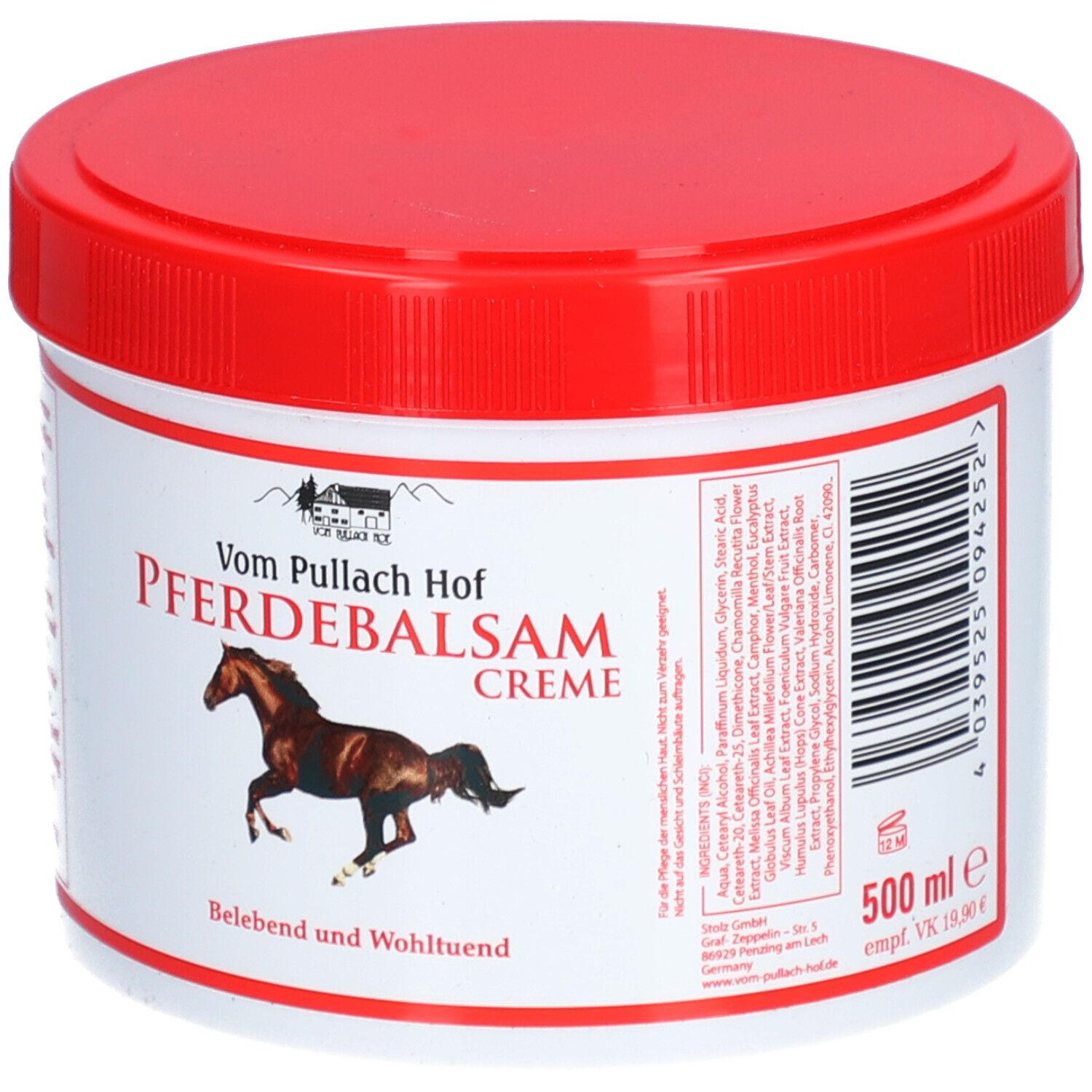 Vom Pullach Hof Pferdebalsam Creme