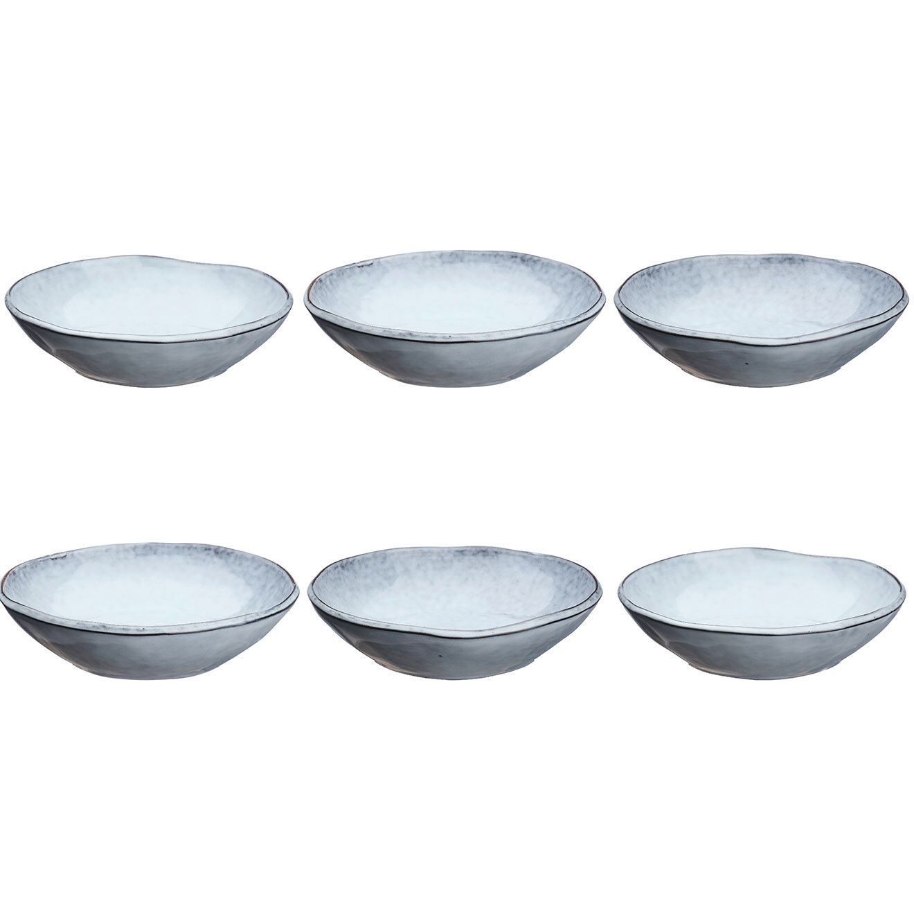 Bjorn 6 Bols en Grès Cloud gris clair - 75 cl