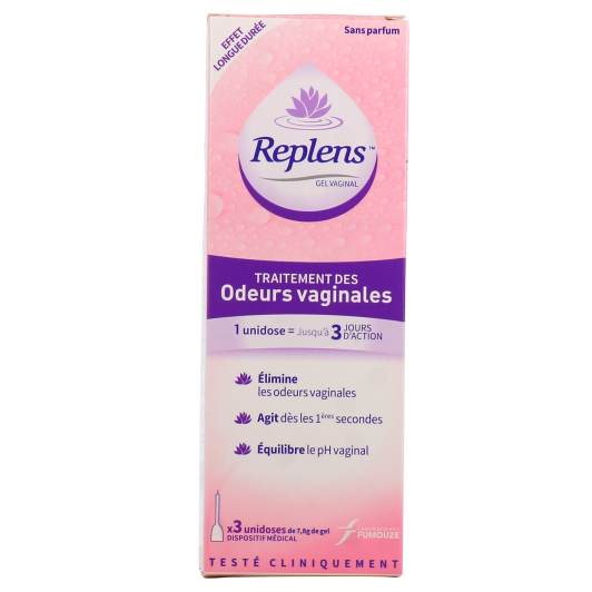 Replens Gel Vaginal Traitement des Odeurs