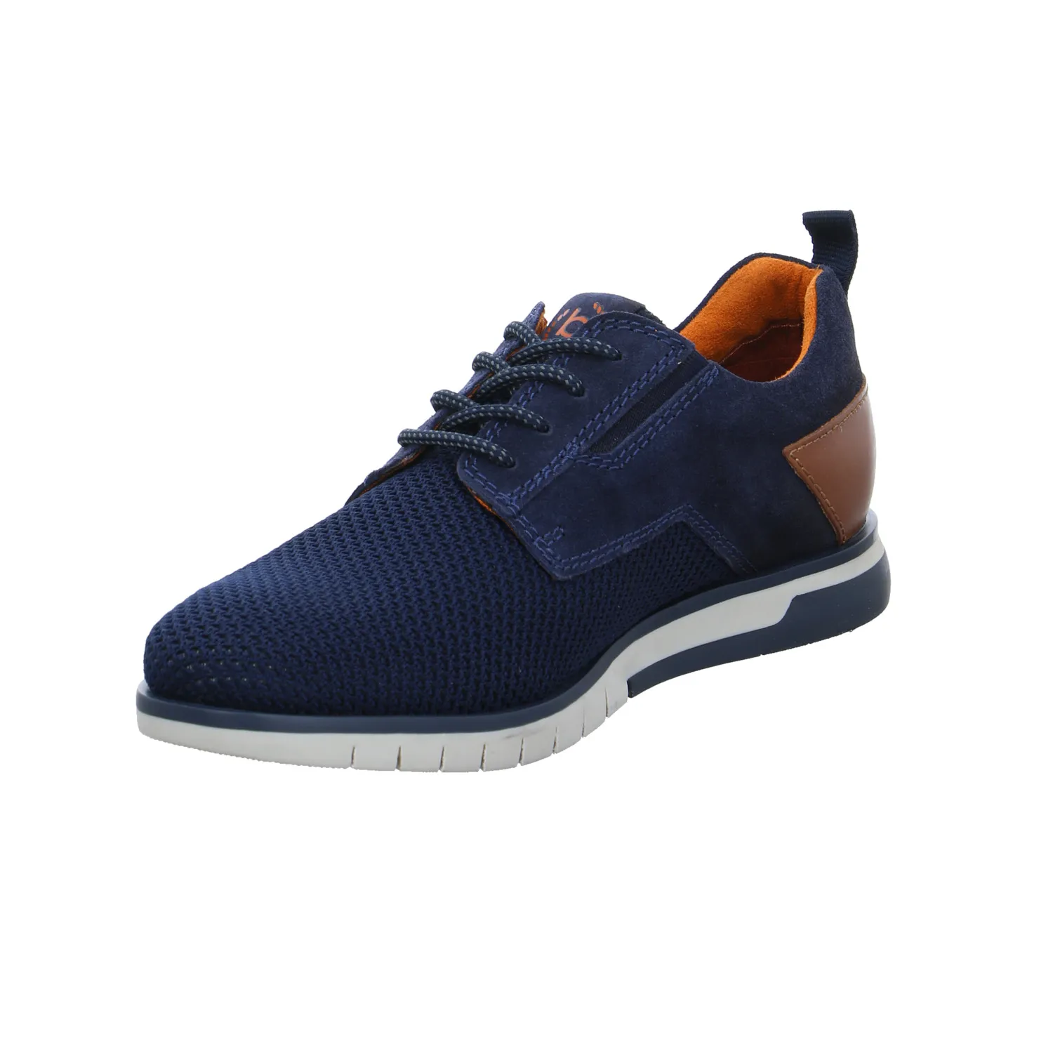 BUGATTI SHOES Halbschuh-City Blau Textil