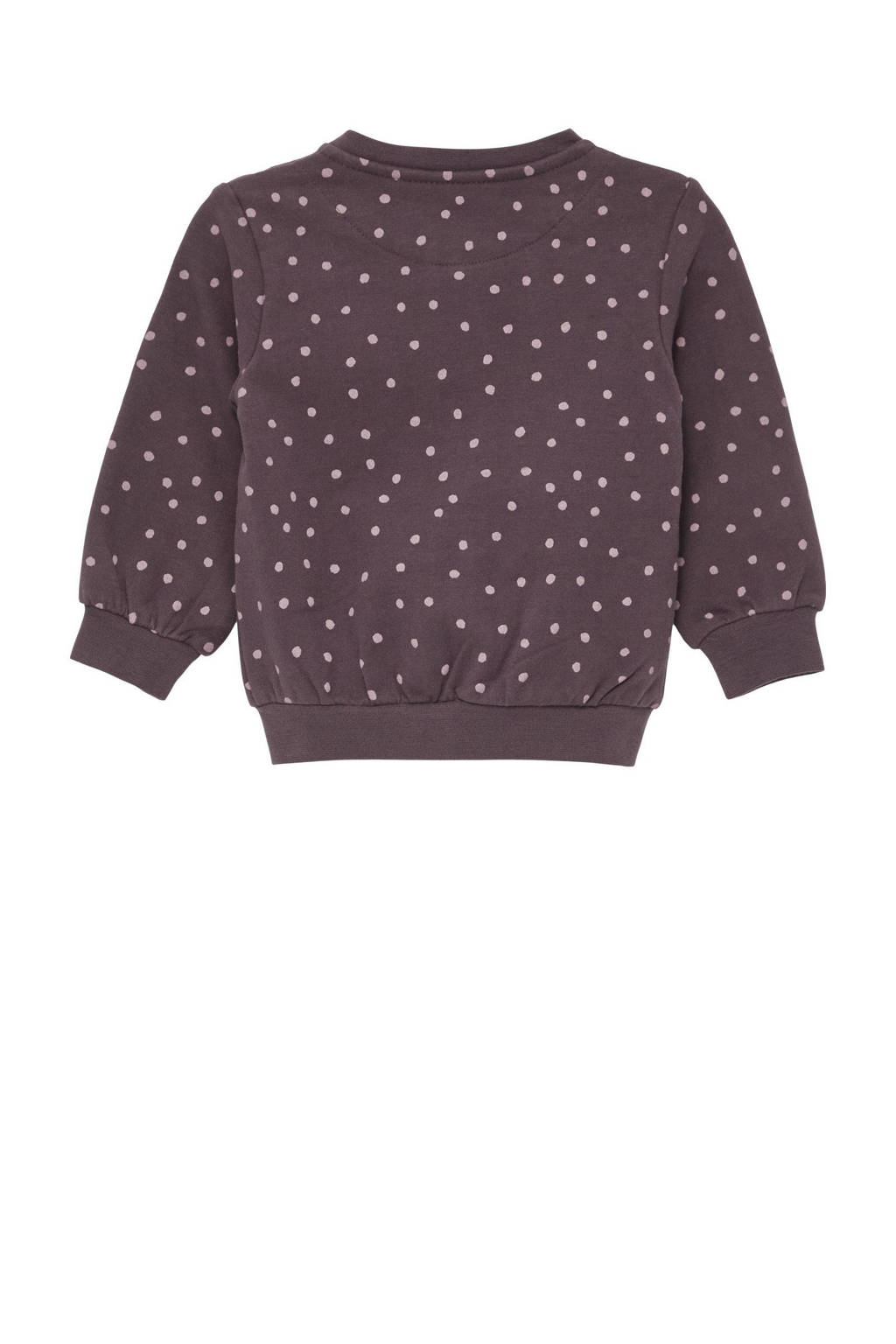 s.Oliver baby sweatvest met stippen paars