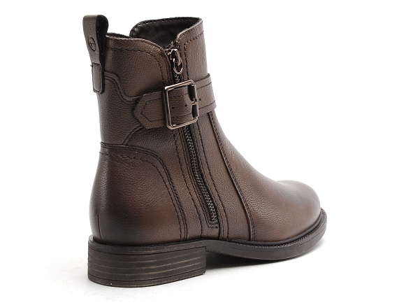 Tamaris boots bottine plates femme 25045 41 marron