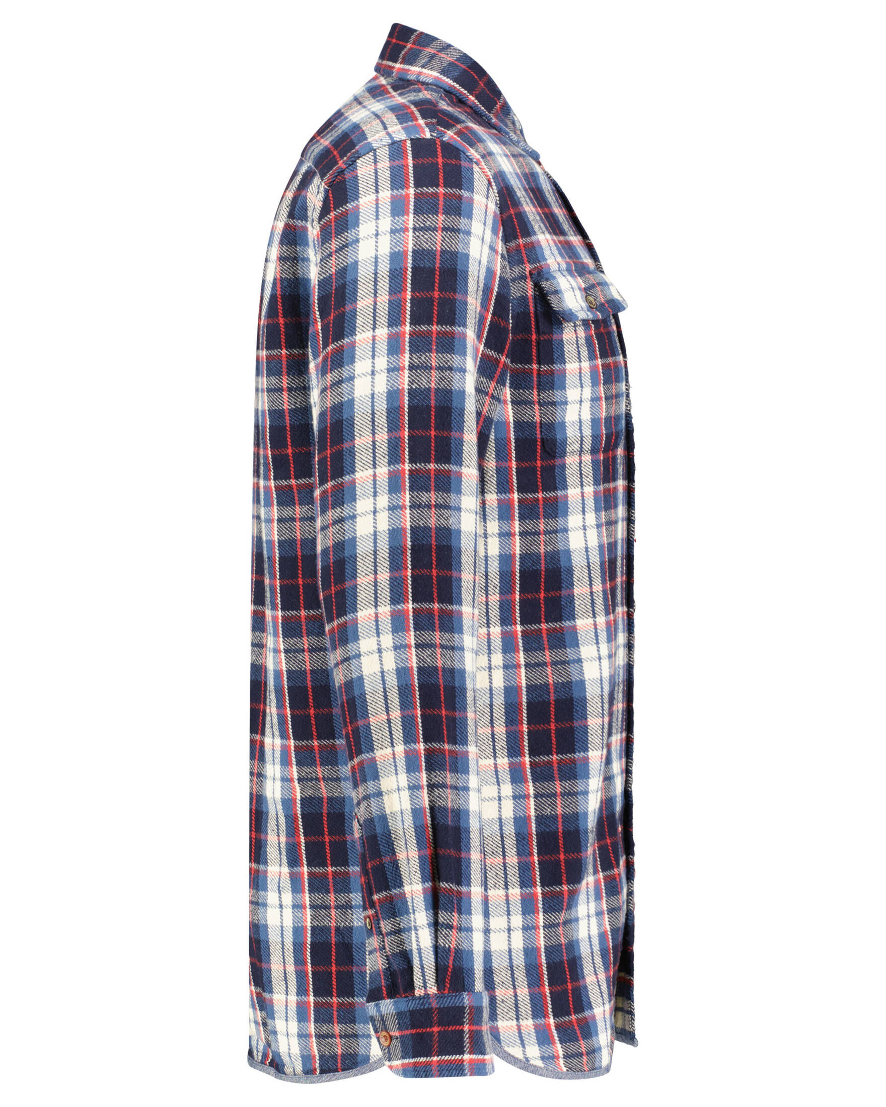 Scotch & Soda| Herren Flanellhemd Regular Fit Langarm