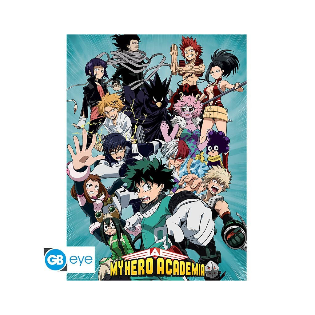 My Hero Academia - Poster Héros (52 x 38 cm)