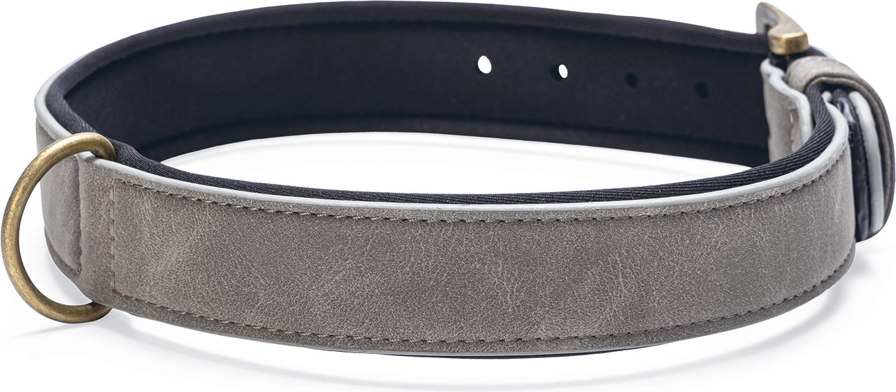 Beeztees hondenhalsband Balacron Ax grijs 47-57 x 3 cm