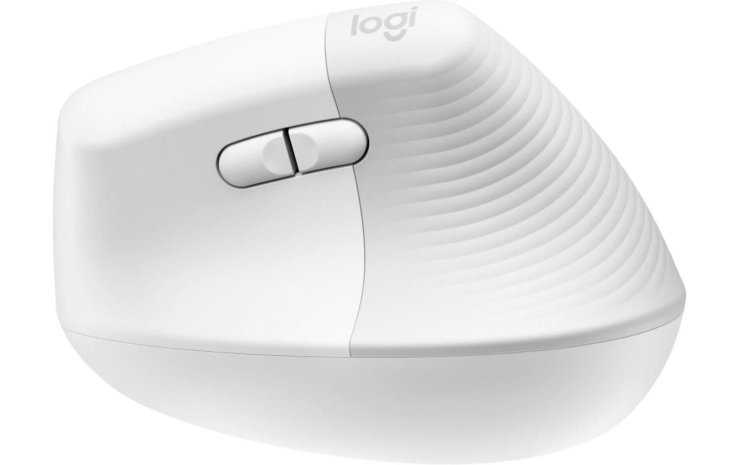 Ergonomische Maus Lift for Business Off-whiteKomfortable ergonomische Maus mit vertikalem Design für kleine bis mittelgrosse Hände
