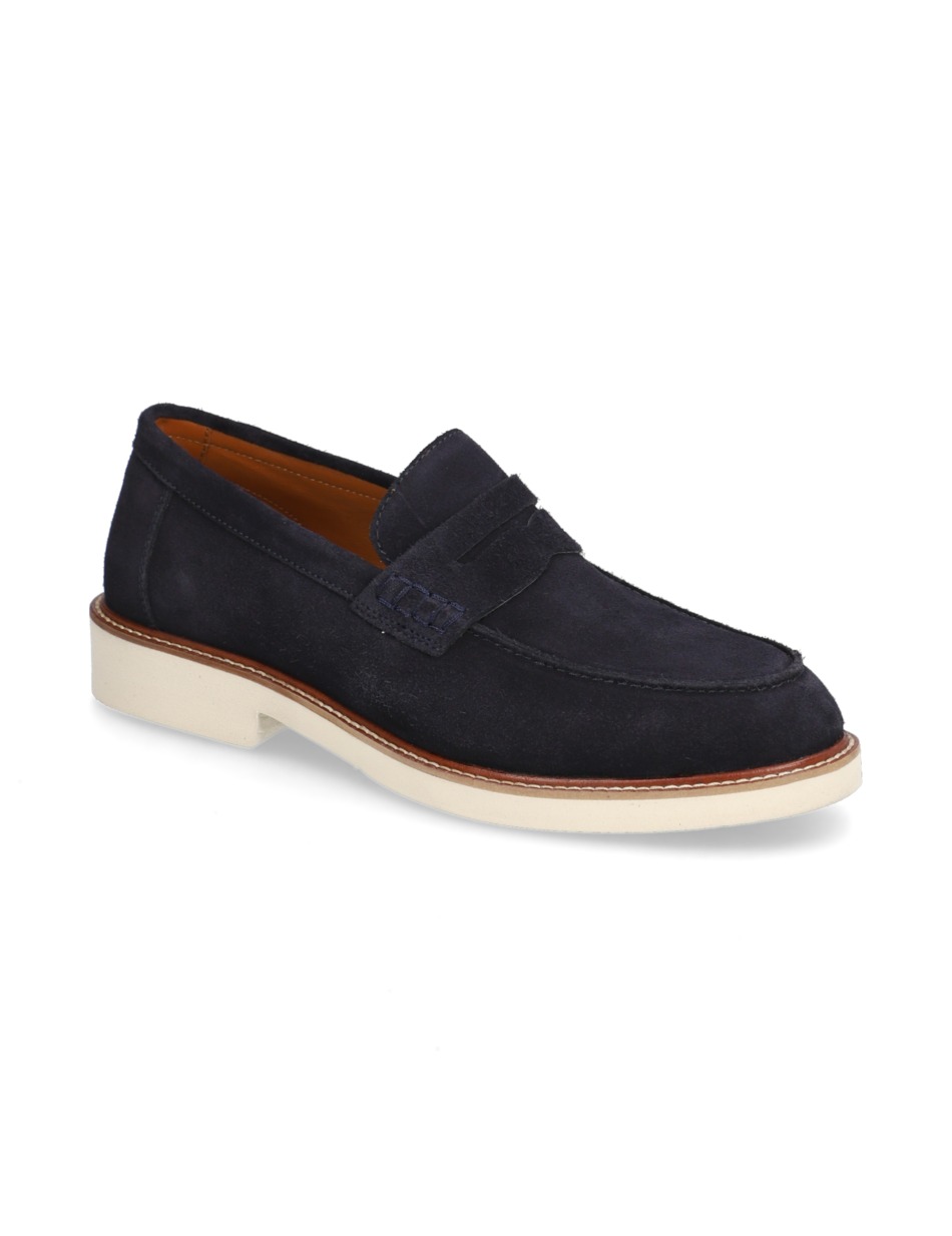 Veloursleder Slipper