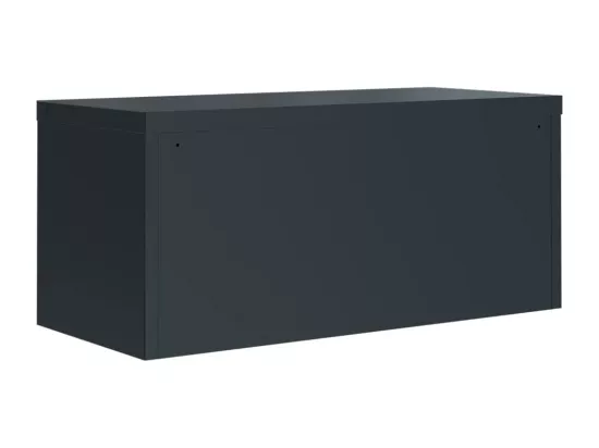 Classeur anthracite 90x40x40 cm acier