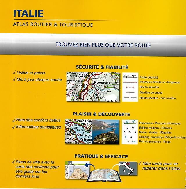 MICHELIN - ATLAS ROUTIER ITALIE SPIRALE 1 300 000