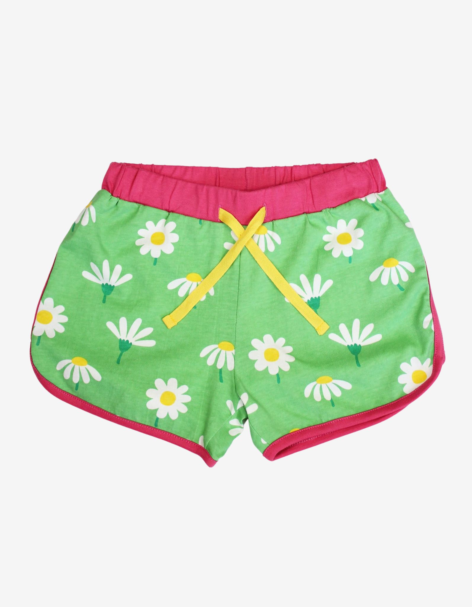 Toby Tiger Laufshorts mit Gänseblümchen-Print