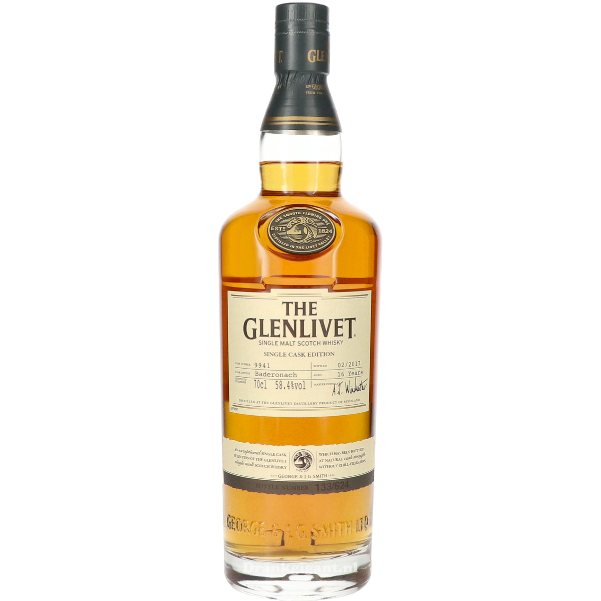 The Glenlivet 16 Years Single Cask Baderonach 70 cl