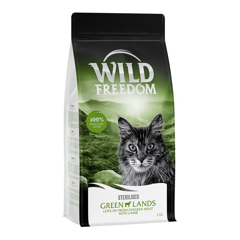 Wild Freedom Adult Green Lands Sterilised, agneau - sans céréales