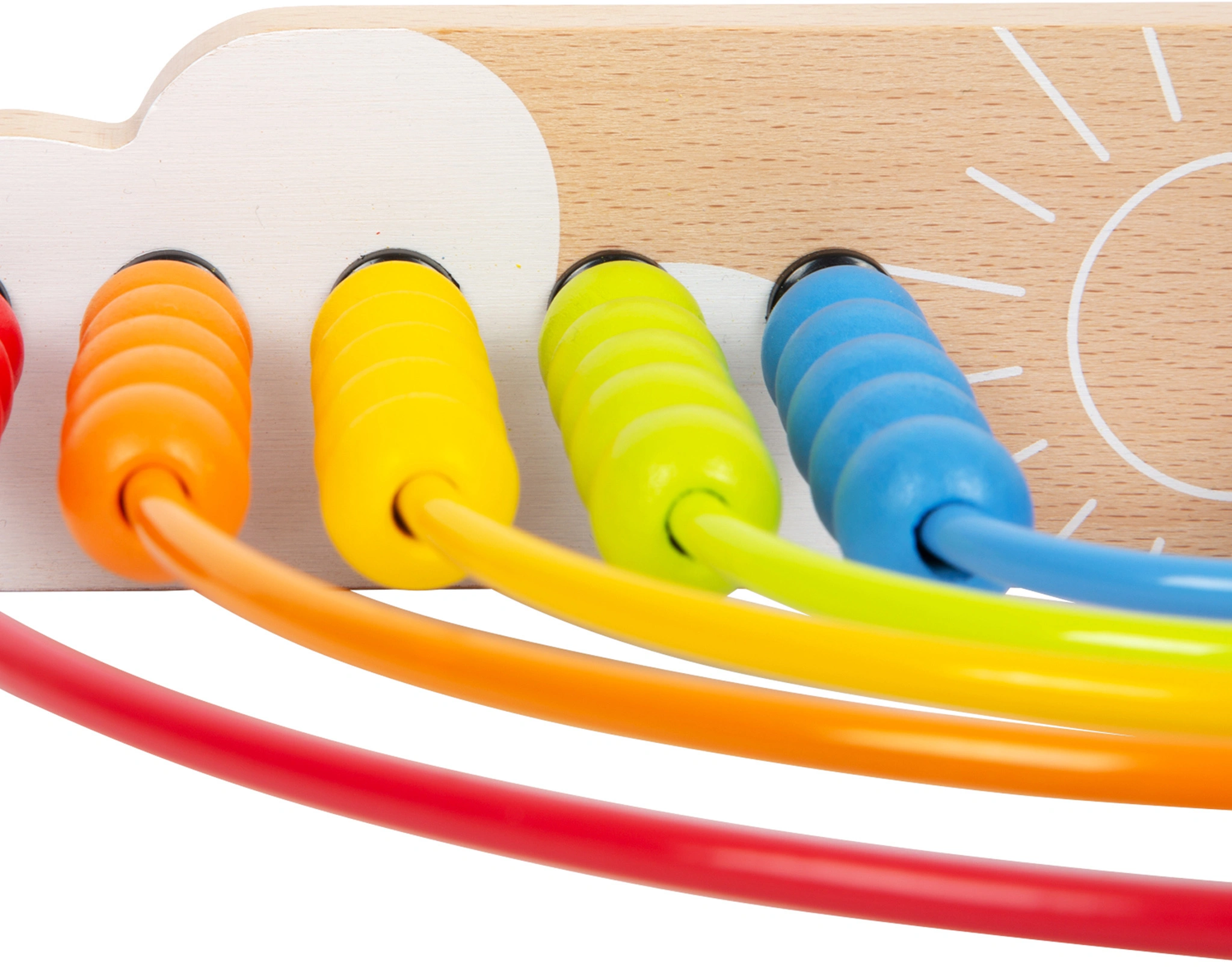 Abakus REGENBOGEN aus Holz