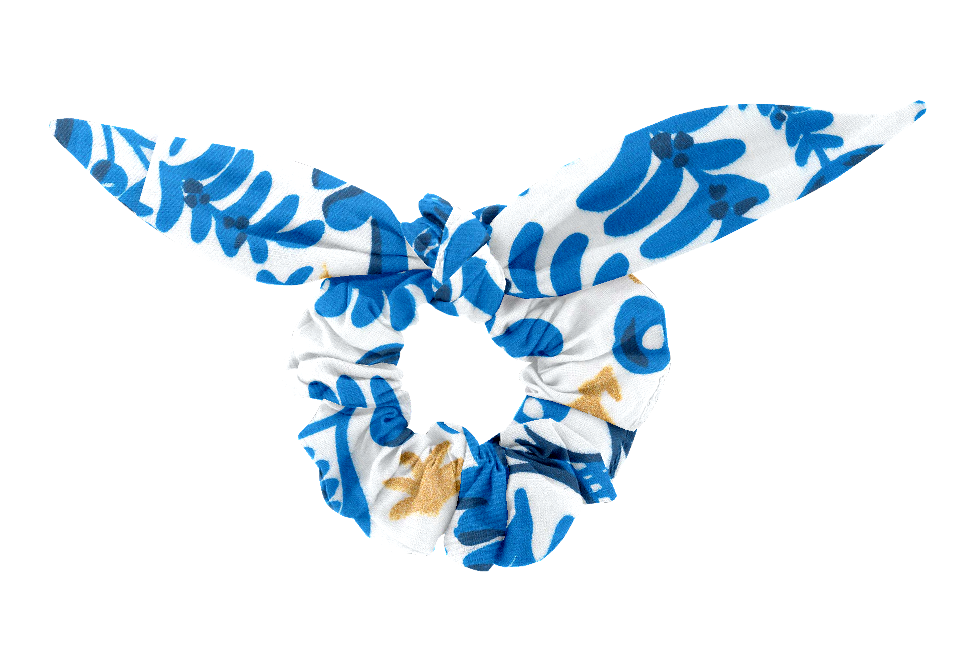 Chouchou Nœud Passion Bleue