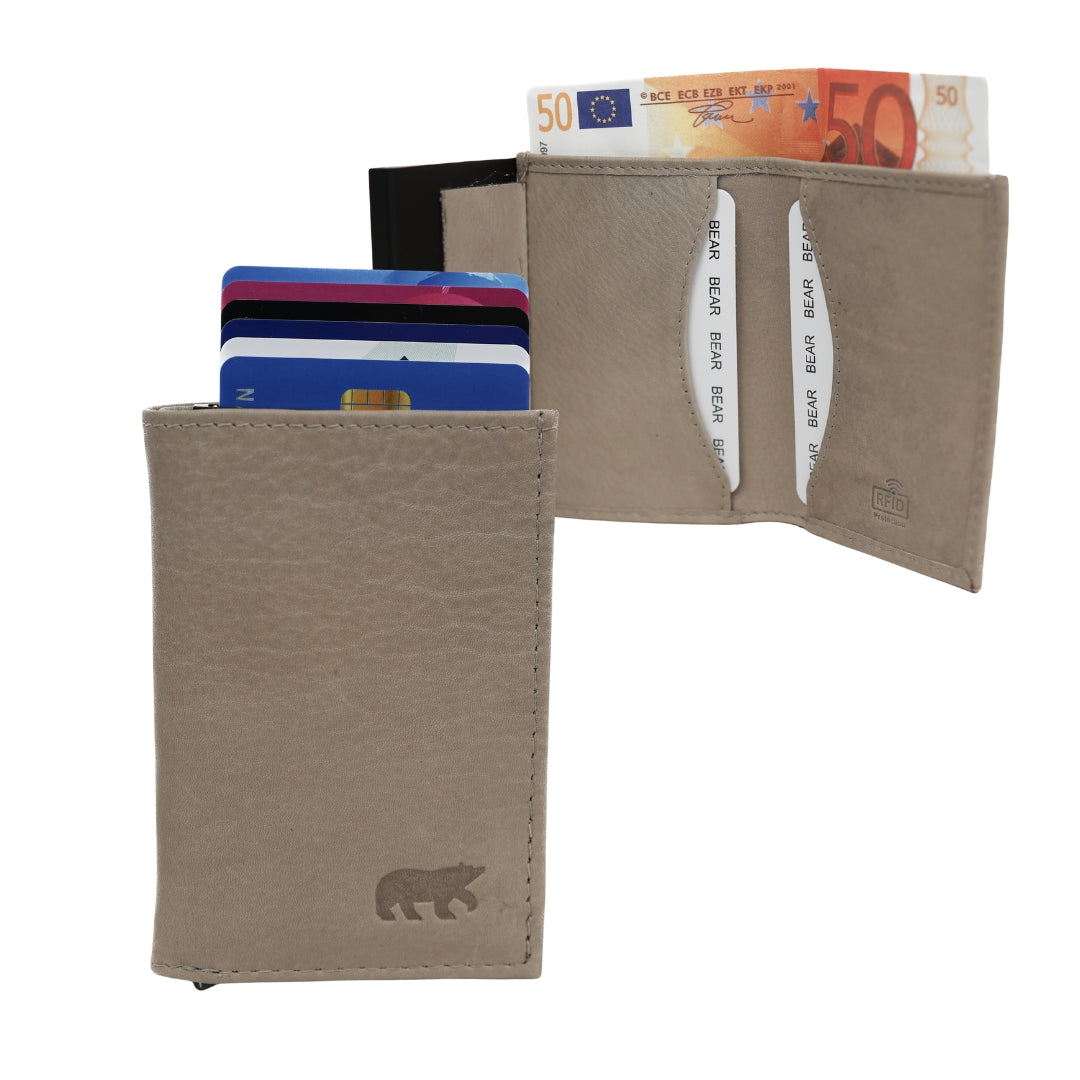 Pasjeshouder 'Frits' ice grey Ice grey