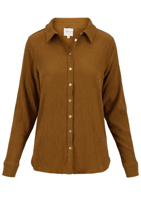 Zusss camel dames blouse