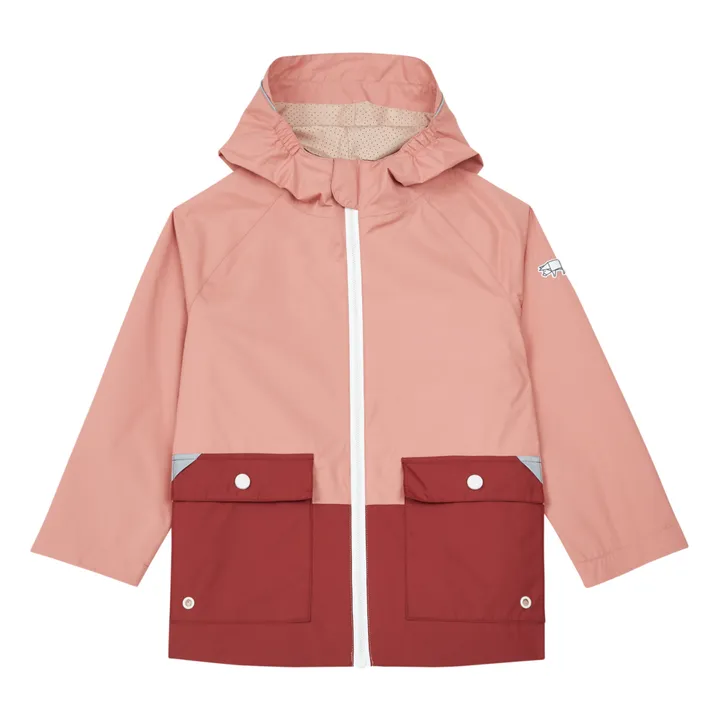 Töastie Veste Imperméable Pack-a-mac Fibres Recyclées | Rose