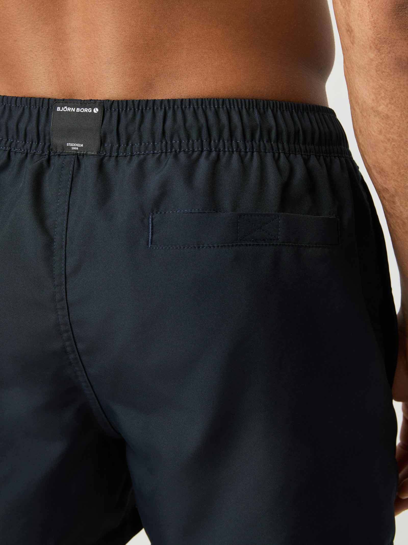 Borg Solid Swim Shorts Herre NA002/Night Sky
