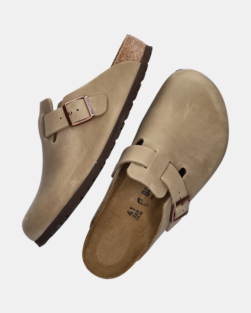 Birkenstock Boston BS Sandalen  - bruin