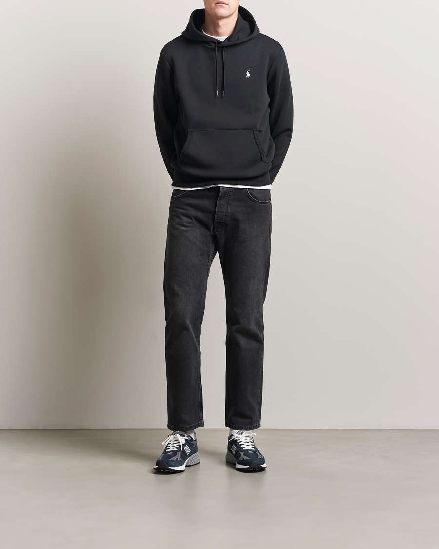 Polo Ralph Lauren Double Knitted Hoodie Polo Black