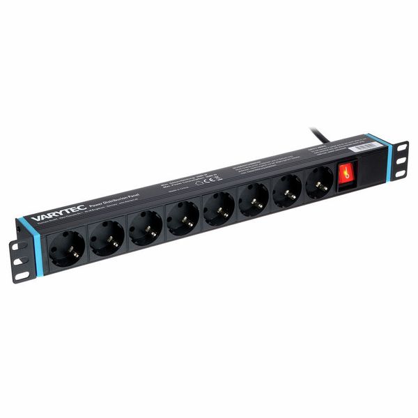Varytec power distribution panel 8x Sc