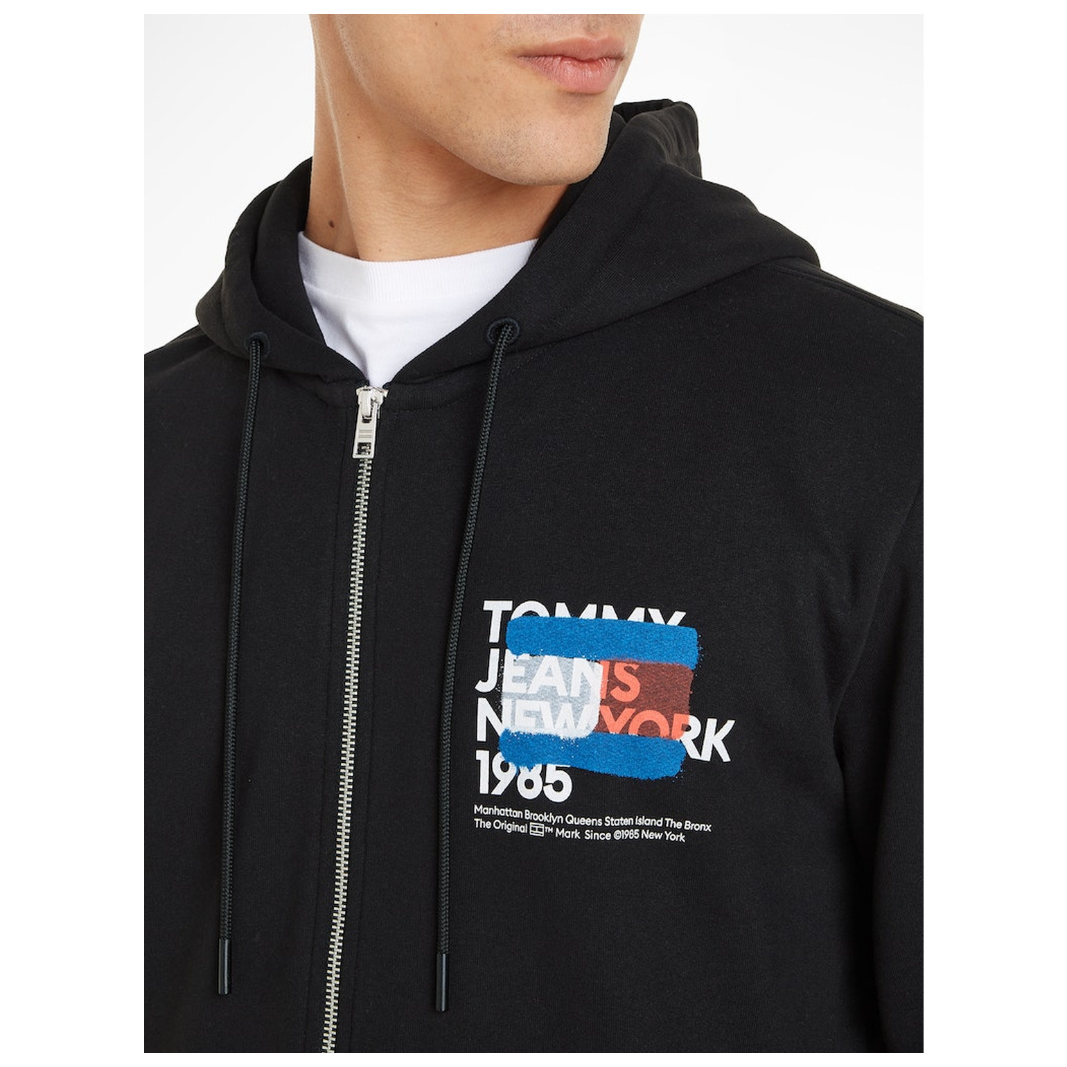 Tommy Jeans TJM REG GRAFFITI ZIP TRU