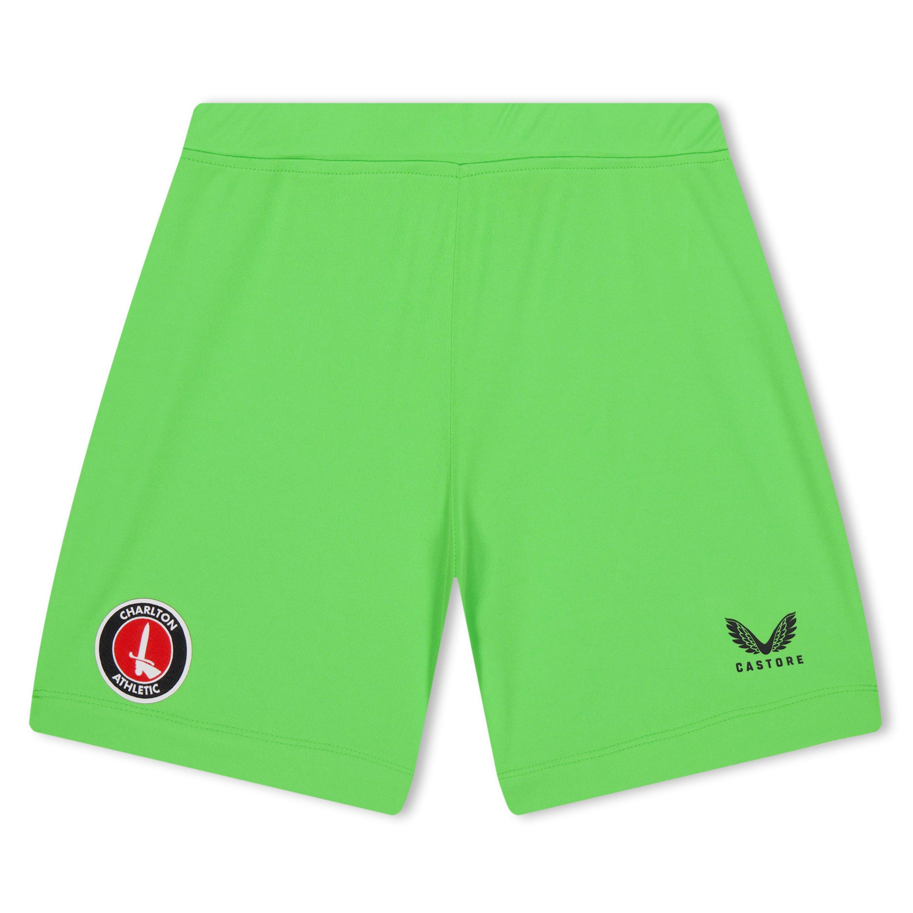 Castore Charlton Athletic Goalkeeper Shorts Juniors