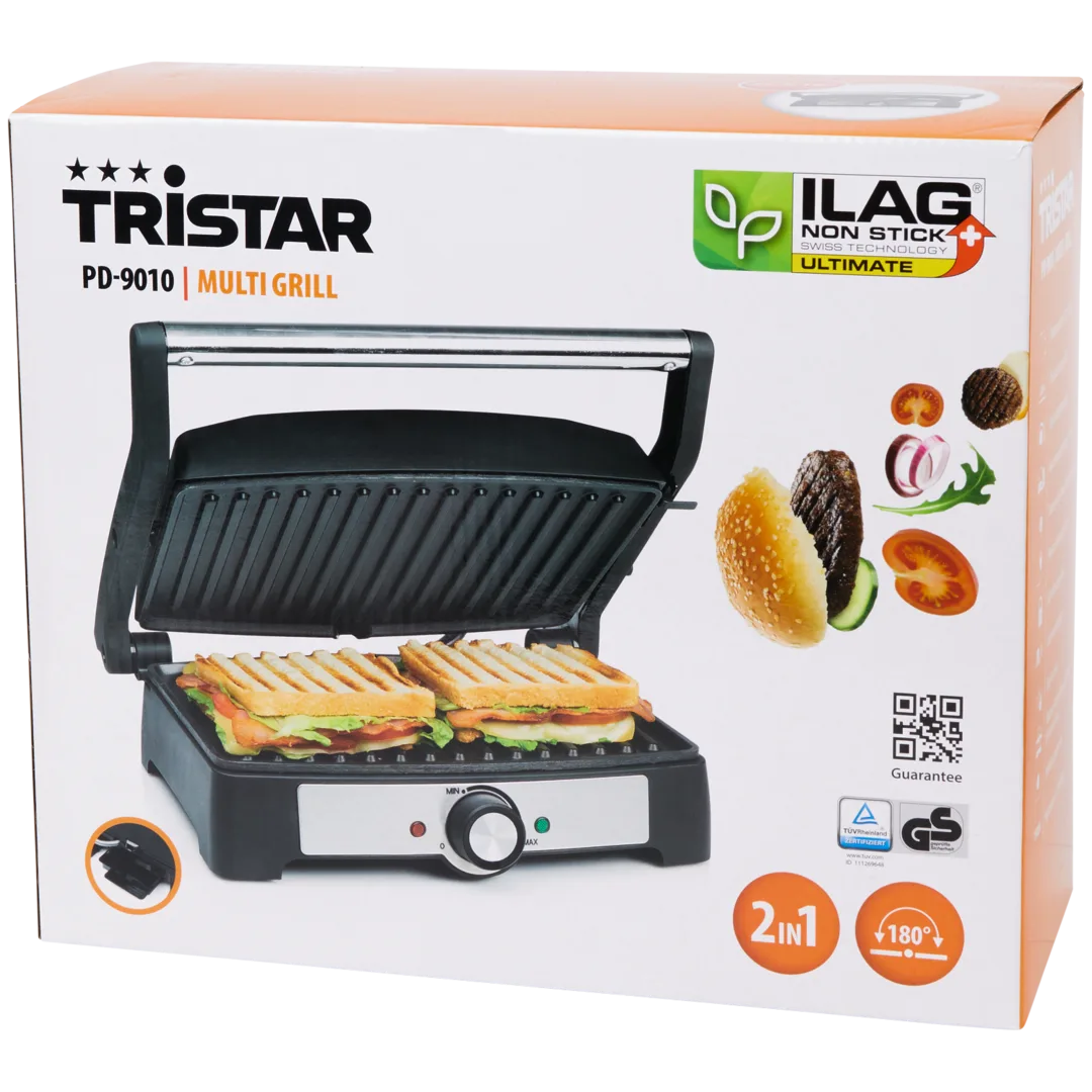 Tristar multigrill 27,8 x 17 cm | 1.500 watt