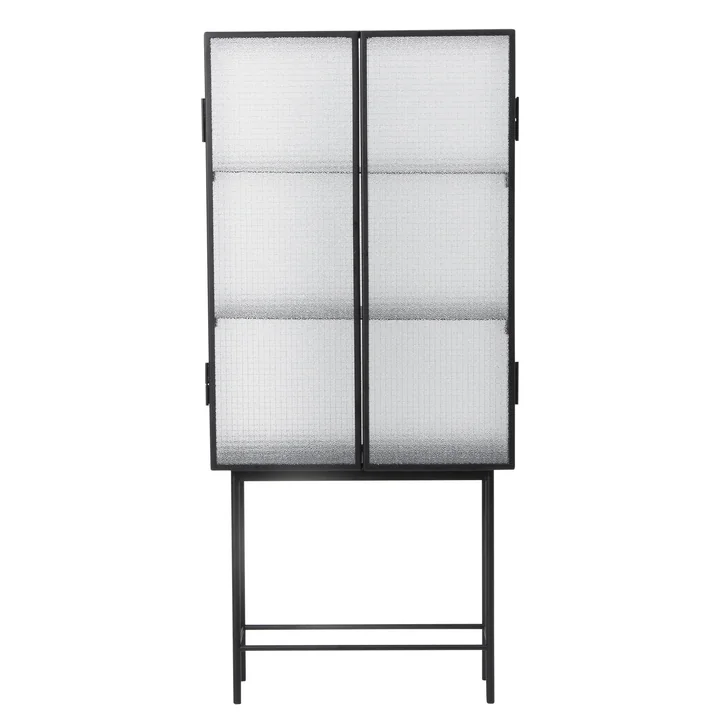 Ferm Living - Haze Vitrine, Glas / cashmere