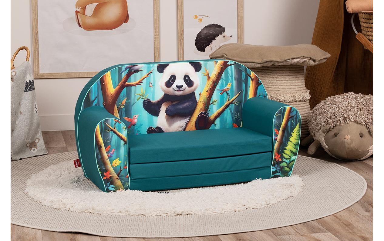 Kindersofa Lucky pandaSofa mit niedlichem Motiv