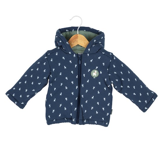 Lama Veste à capuche   Imprimé        1 mois   de               P'tit bisou
