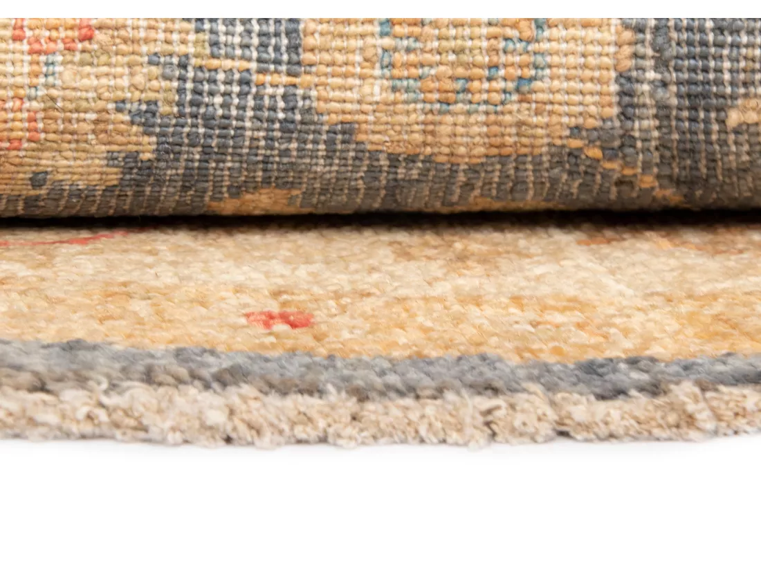Tapis de laine 149x147 Bleu Kaizar